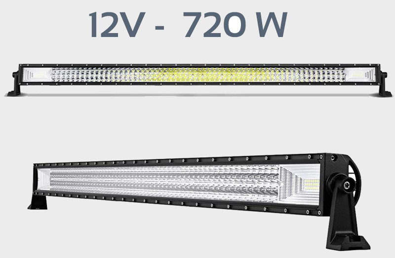 Sublime barre LED pour 4x4 12v/24v 720W - 1250mm